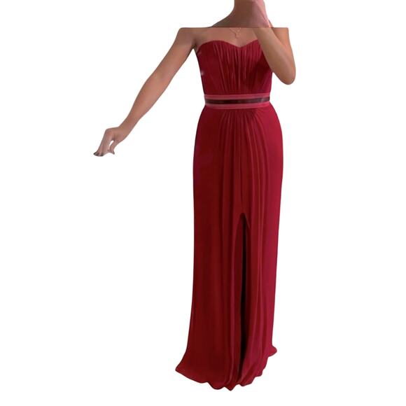 Carolina Herrera Red Silk Strapless Gown Women's 8 Formal Dress Designer Luxury - www.disolcolor.com Carolina Herrera Red Silk Strapless Gown Women's 8 Formal Dress Designer Luxury - www.disolcolor.com